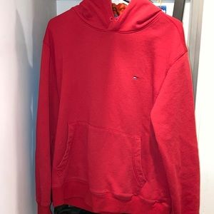 Red Tommy Hilfiger Hoodie